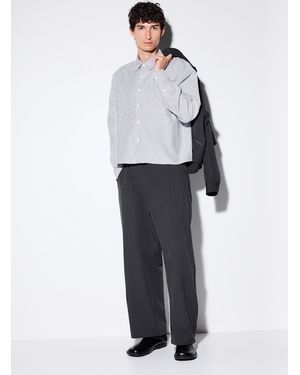 Le 31 Charcoal Balloon Pant Imported From Seoul - White
