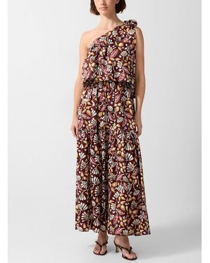 Vanessa Bruno Botanical Shapes Tiered One - Brown