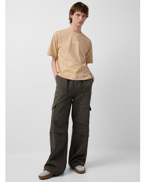Acne Studios Khaki Cargo Pant - White