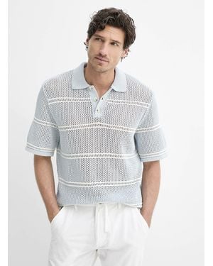 Jack & Jones Openwork - White