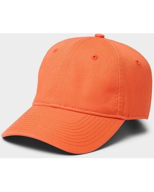 Simon's Solid Baseball Cap - Orange