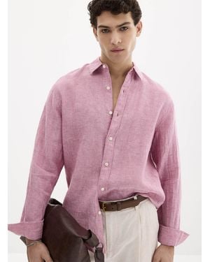 Le 31 100% European Linen Long - Pink