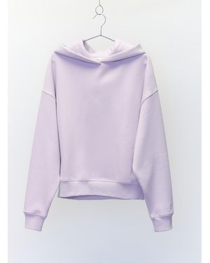 Twik Fleece Hoodie Relaxed Fit - Purple