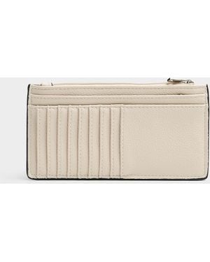 Simon's Textured Minimalist Wallet - Natural