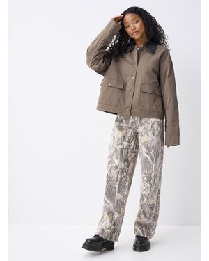 Noisy May Faux - Brown