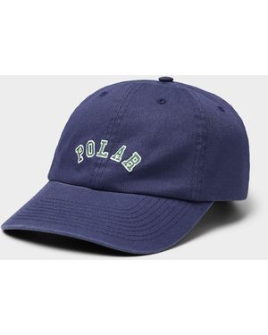 POLAR SKATE Varsity Logo Dad Cap - Blue