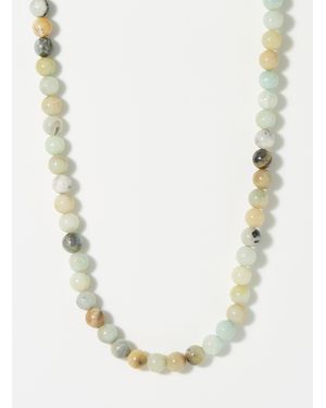 Midi34 Auguste Amazonite Necklace - White