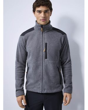 Fjallraven Buck Reinforced Knit Jacket - Grey