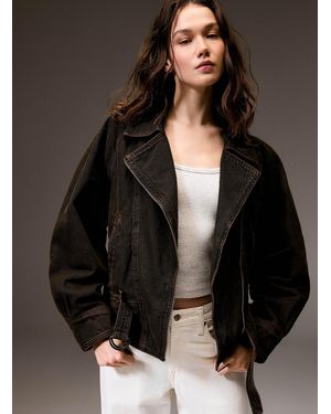 Levi's Belted Denim Jacket - Black