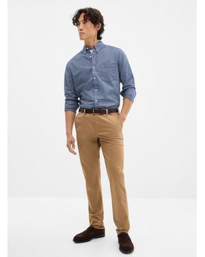 Le 31 Stretch Chinos Stockholm Fit - Blue