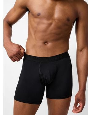 Stanfield's 6" Solid Breathable Boxer Brief Dryfx - Black