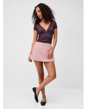 Twik Wrap Skort - Red
