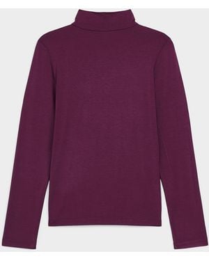 Contemporaine Flowy Mock - Purple