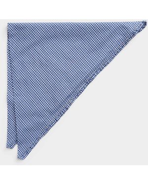 Bronze Age Celeste Triangle Triangle Scarf - Blue