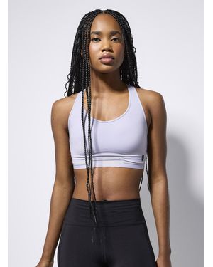 On Shoes Train Racerback Bra - White