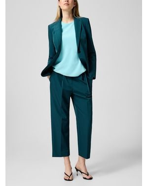 JUDITH & CHARLES Astrid Belted Pant - Blue
