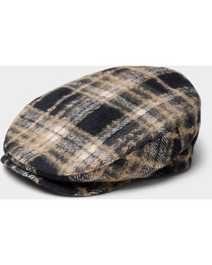 Brixton Century Brushed Flannel Driver Cap - Grey