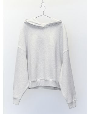 Twik Fleece Hoodie Relaxed Fit - Grey