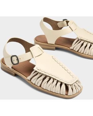 Hereu Alaro Openwork Sandals Women - Natural
