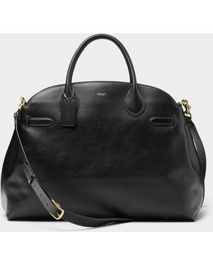 COACH Empire Large Leather Tote - Black