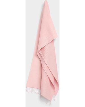 Simon's Lightweight Cashmere Pashmina Scarf - Pink