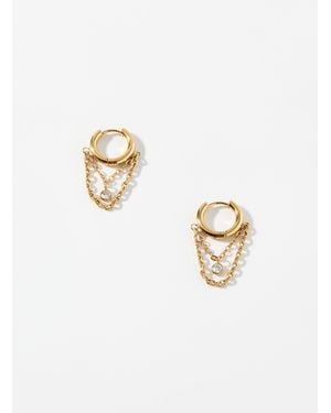 Simon's Chain Hoops - White