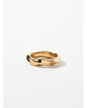 Simon's Twist Ring - White
