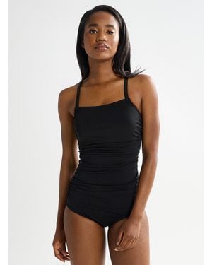 Speedo Black Ruched One
