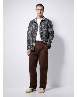 Gramicci Voyageur Twill Cargo Pant Loose Fit - Brown
