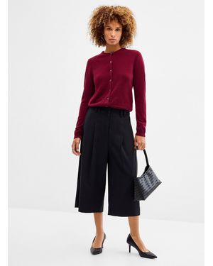 Second Female Sella Textured Pleated Culotte Fit: Ultra