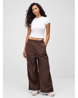 Twik Sporty Stripe Canvas Pant - Brown