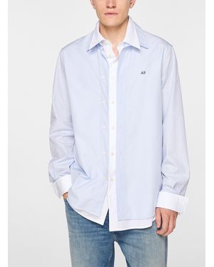 Acne Studios Overlaid Effect Loose Shirt - White