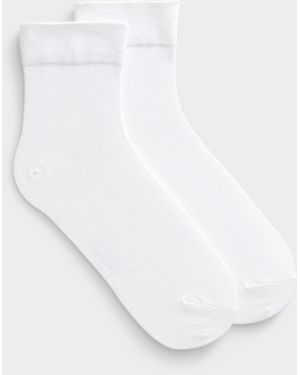 Mcgregor Stretch Bamboo Ankle Socks - White
