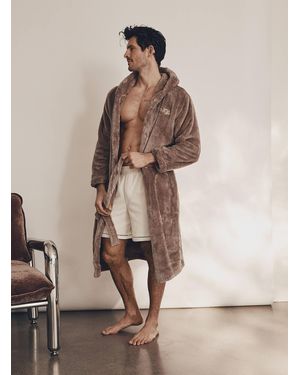UGG Beckett Cozy Plush Robe - Natural