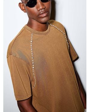 Le 31 Studded Insert T - Brown
