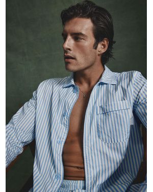 Pockies Striped Shirt - Blue