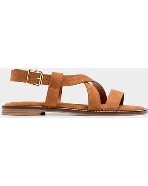 Simon's Crossed - Brown