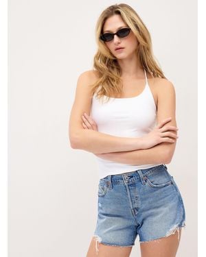 Levi's 501 Curve Short - White