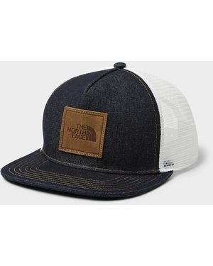 The North Face Contrast Mesh Denim Trucker Cap - Blue