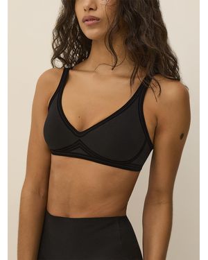 Wolford 3w Velvety Outline Wireless Bra - Black