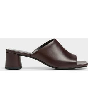 Vagabond Shoemakers Cherry Leather Piper Block - Brown
