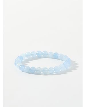 Simon's Monochrome Bead Bracelet - Blue