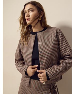Icône Checked Elastic - Brown
