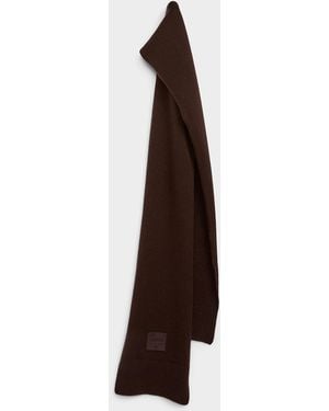 Simon's 1840 Lambswool And Angora Scarf Our History, Our Heritage Collection - White