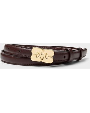 Ganni Kat Slim Chocolate - White