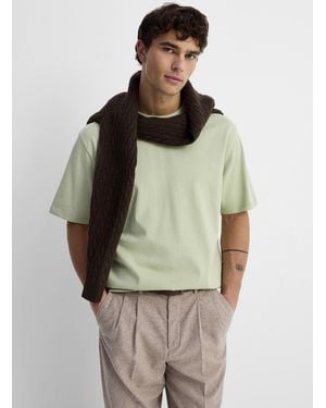 Lindbergh Thick Jersey Loose T - Green