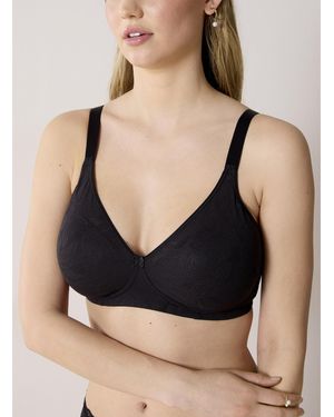 Wonderbra Flat Lace Wireless Full - Black