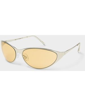 Simon's Chaos Sporty Sunglasses - White