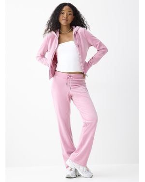 パンツ JUICY COUTURE Women Straight Pants VEJB70002WPF PINK Juicy Couture Straight-leg pants for Women | Online Sale up