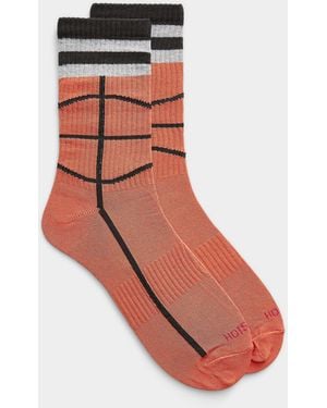 Hot Sox Basketball Socks - Red